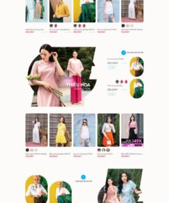 Theme web bán hàng thời trang Gu Mặc - Theme Wordpress Giá Rẻ - Mua Bán Theme WP Đẹp Chuẩn Seo