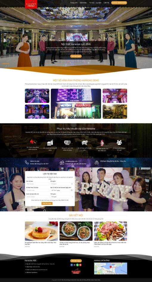 Theme wordprerss giới thiệu phòng trà karaoke - Theme Wordpress Giá Rẻ - Mua Bán Theme WP Đẹp Chuẩn Seo
