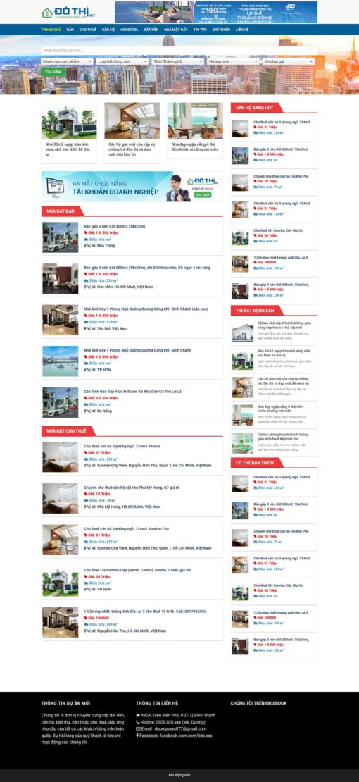 Theme wordpress bất động sản 28 - Theme Wordpress Giá Rẻ - Mua Bán Theme WP Đẹp Chuẩn Seo