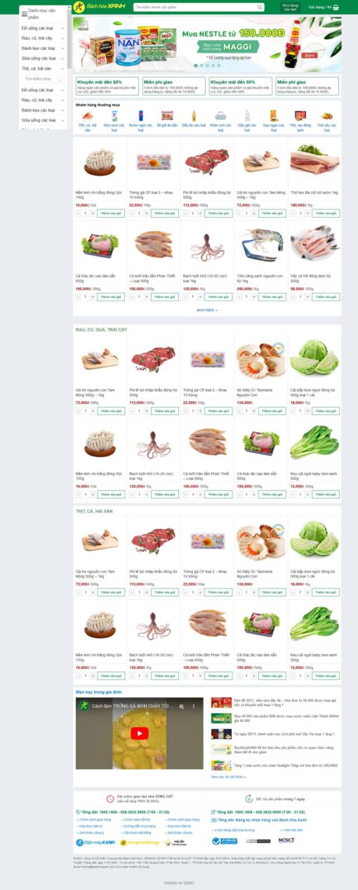 Theme wordpress bách hóa xanh - Theme Wordpress Giá Rẻ - Mua Bán Theme WP Đẹp Chuẩn Seo