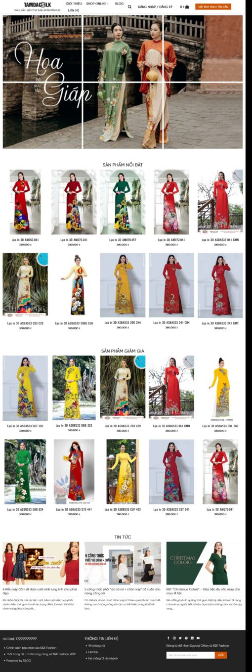 Theme wordpress bán áo dài - Theme Wordpress Giá Rẻ - Mua Bán Theme WP Đẹp Chuẩn Seo