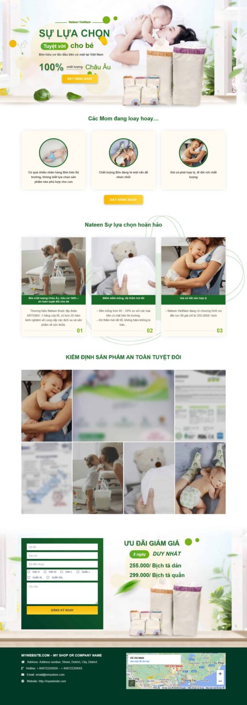 Theme wordpress bán bỉm - Theme Wordpress Giá Rẻ - Mua Bán Theme WP Đẹp Chuẩn Seo