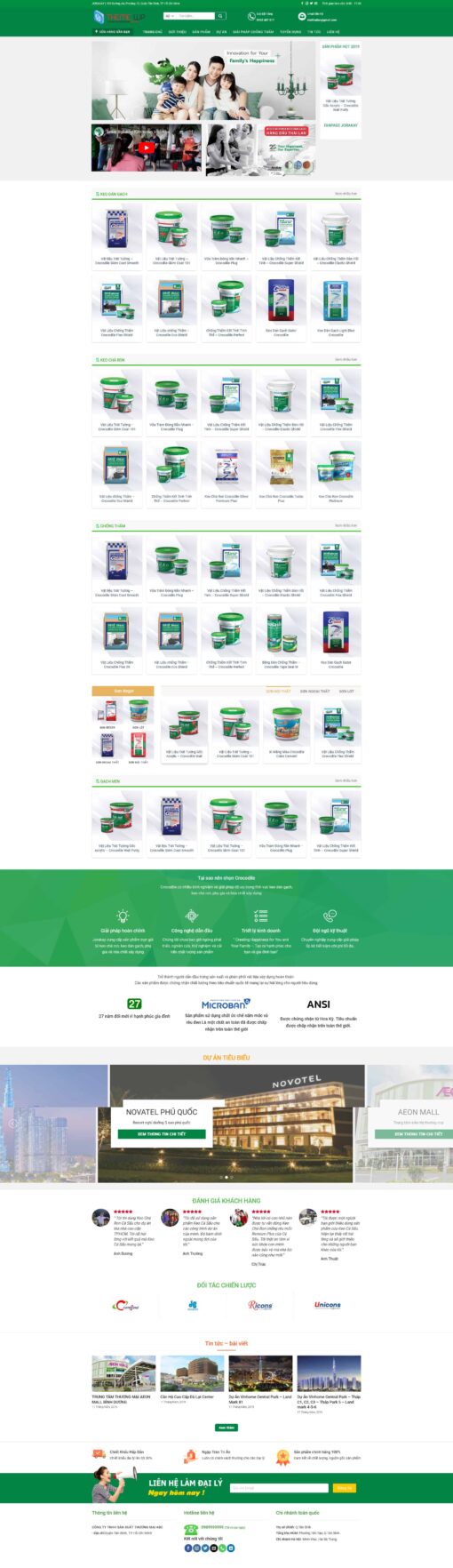 Theme wordpress bán bột sơn - Theme Wordpress Giá Rẻ - Mua Bán Theme WP Đẹp Chuẩn Seo