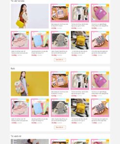 Theme wordpress bán ba lô túi xách đẹp - Theme Wordpress Giá Rẻ - Mua Bán Theme WP Đẹp Chuẩn Seo