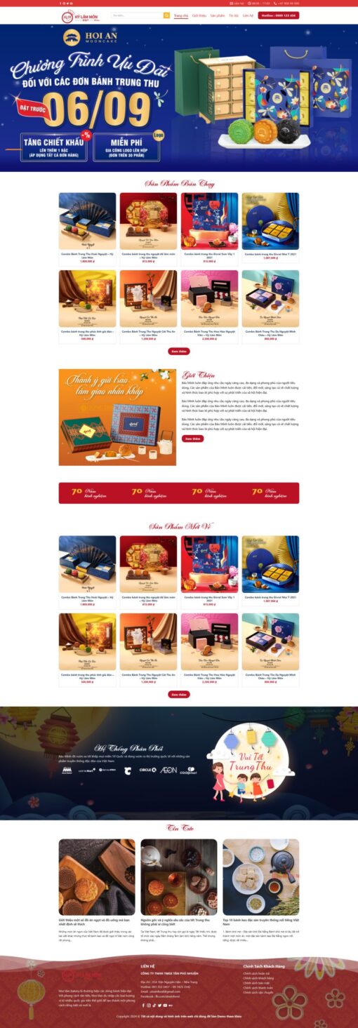 Theme wordpress bán bánh trung thu 2 - Theme Wordpress Giá Rẻ - Mua Bán Theme WP Đẹp Chuẩn Seo