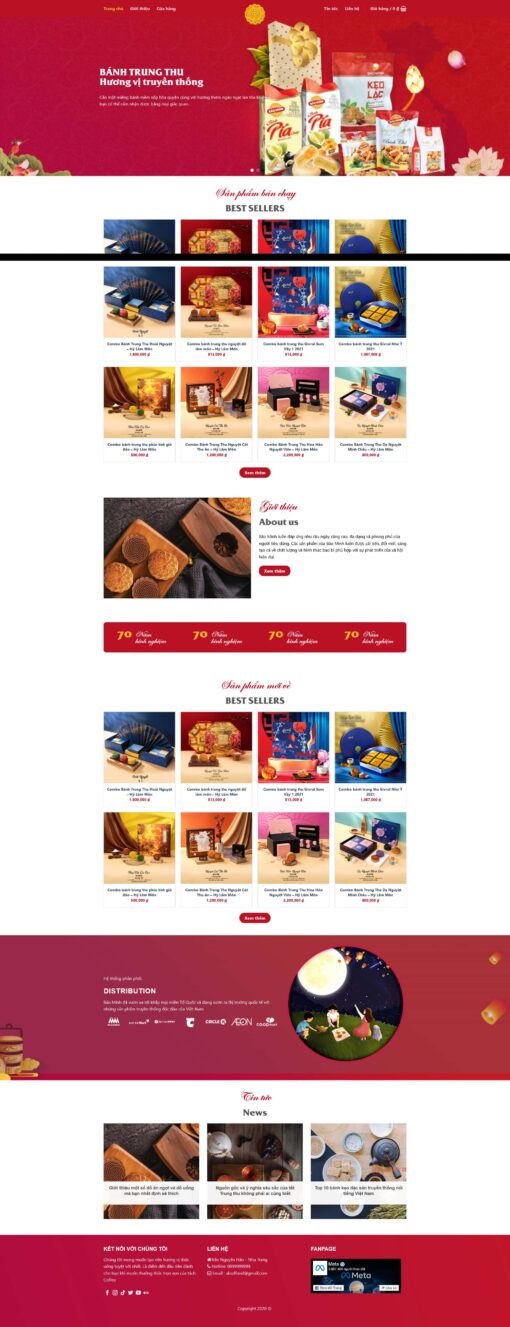 Theme wordpress bán bánh trung thu - Theme Wordpress Giá Rẻ - Mua Bán Theme WP Đẹp Chuẩn Seo