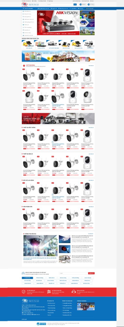 Theme wordpress bán camera quan sát - Theme Wordpress Giá Rẻ - Mua Bán Theme WP Đẹp Chuẩn Seo