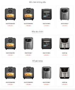 Theme wordpress bán đồ gia dụng nồi chiên không dầu - Theme Wordpress Giá Rẻ - Mua Bán Theme WP Đẹp Chuẩn Seo