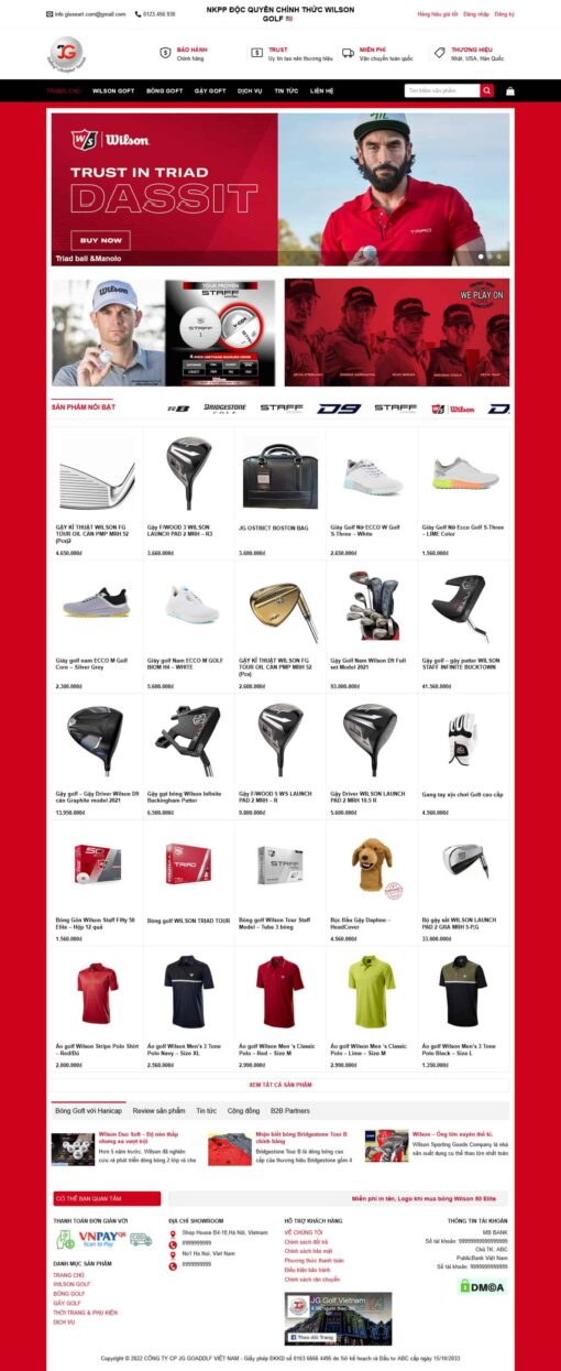 Theme wordpress bán đồ golf - Theme Wordpress Giá Rẻ - Mua Bán Theme WP Đẹp Chuẩn Seo