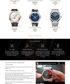 Theme wordpress bán đồng hồ cao cấp - Theme Wordpress Giá Rẻ - Mua Bán Theme WP Đẹp Chuẩn Seo