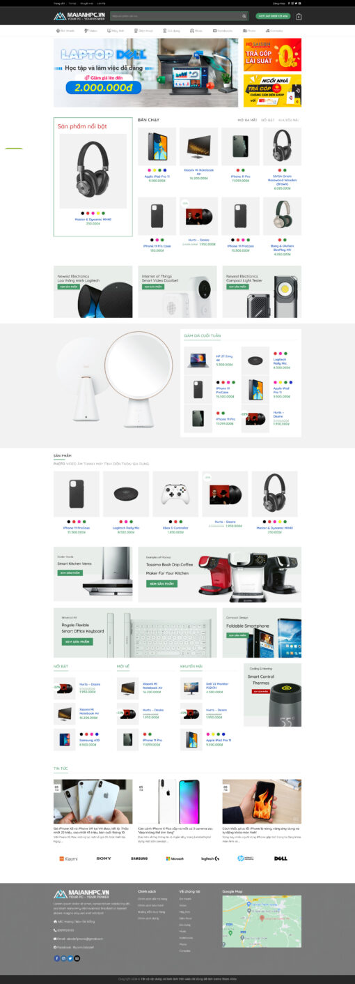 Theme wordpress bán điện máy ,công nghệ 4 - Theme Wordpress Giá Rẻ - Mua Bán Theme WP Đẹp Chuẩn Seo