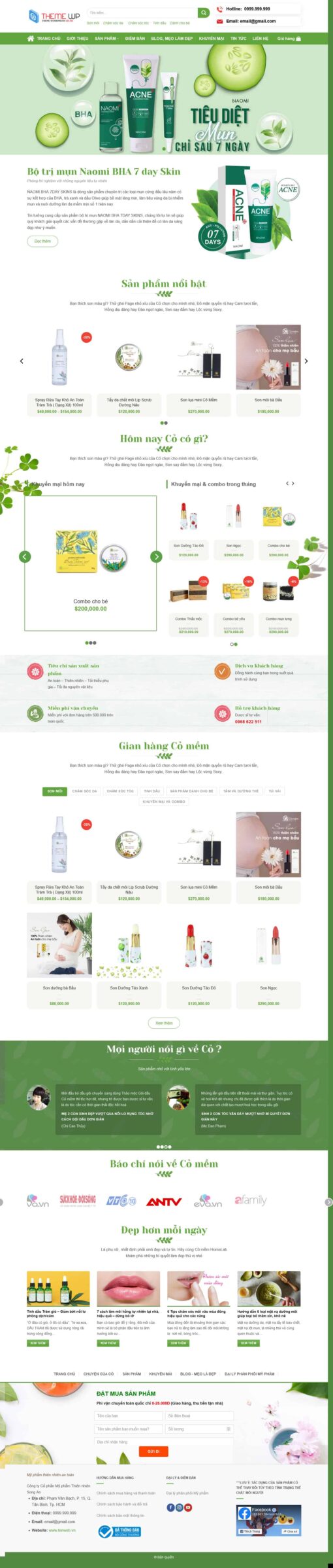 Theme wordpress bán hàng thực phẩm chức năng 12 - Theme Wordpress Giá Rẻ - Mua Bán Theme WP Đẹp Chuẩn Seo