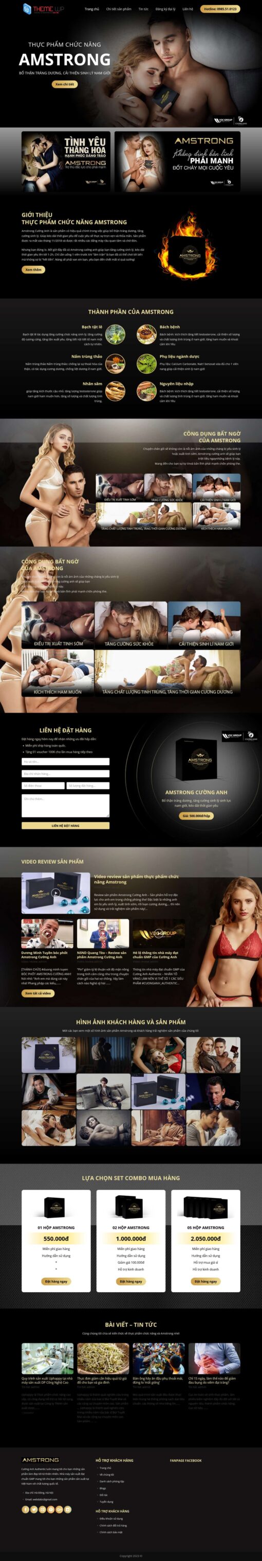 Theme wordpress bán hàng thực phẩm chức năng 3 - Theme Wordpress Giá Rẻ - Mua Bán Theme WP Đẹp Chuẩn Seo