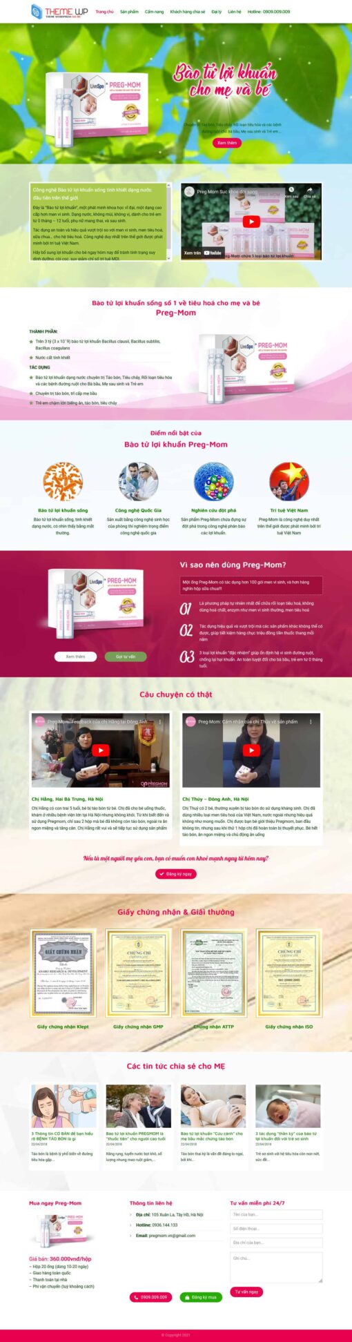 Theme wordpress bán hàng thực phẩm chức năng - Theme Wordpress Giá Rẻ - Mua Bán Theme WP Đẹp Chuẩn Seo