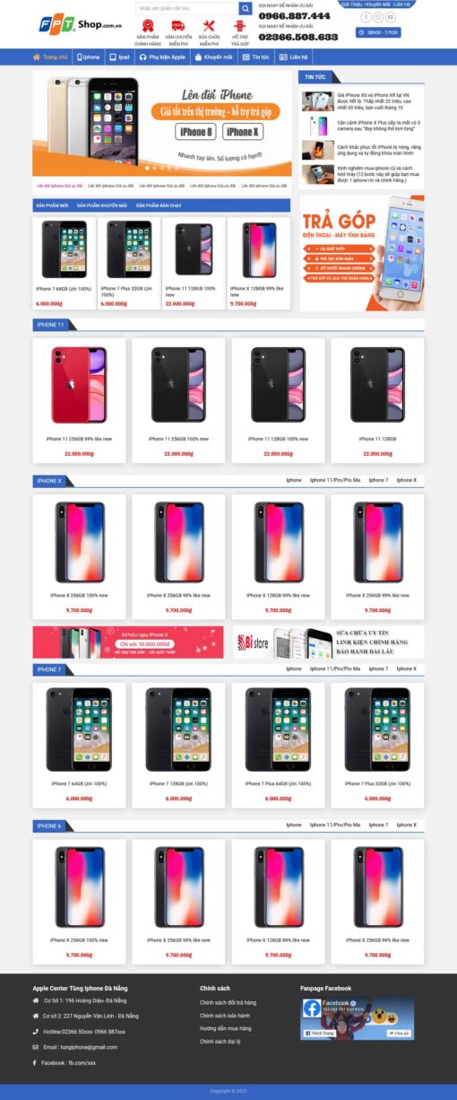 Theme wordpress bán iphone - Theme Wordpress Giá Rẻ - Mua Bán Theme WP Đẹp Chuẩn Seo