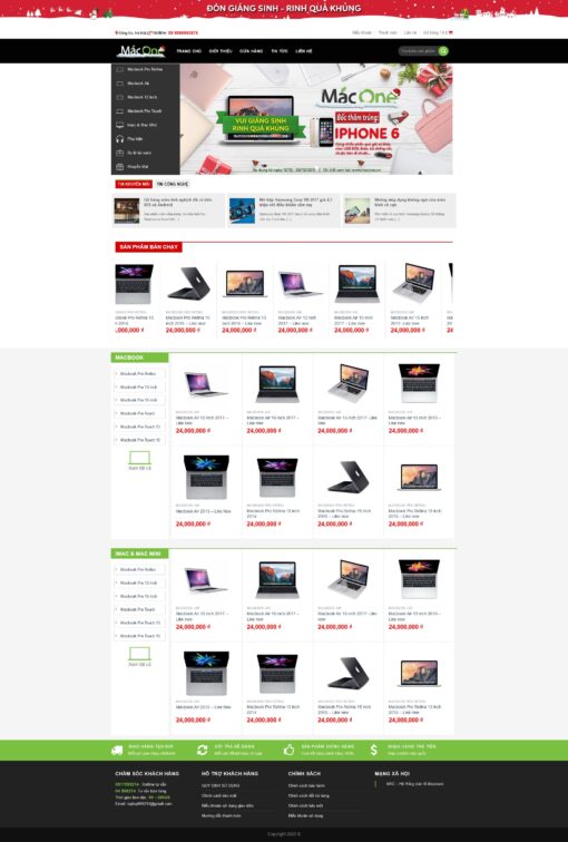 Theme wordpress bán laptop macbook - Theme Wordpress Giá Rẻ - Mua Bán Theme WP Đẹp Chuẩn Seo