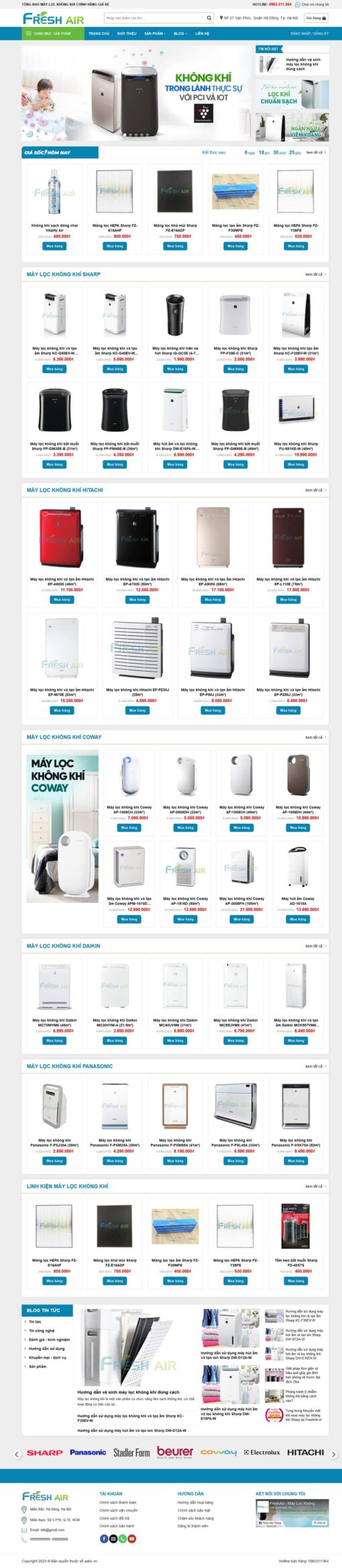 Theme wordpress bán máy lọc khí 4 - Theme Wordpress Giá Rẻ - Mua Bán Theme WP Đẹp Chuẩn Seo