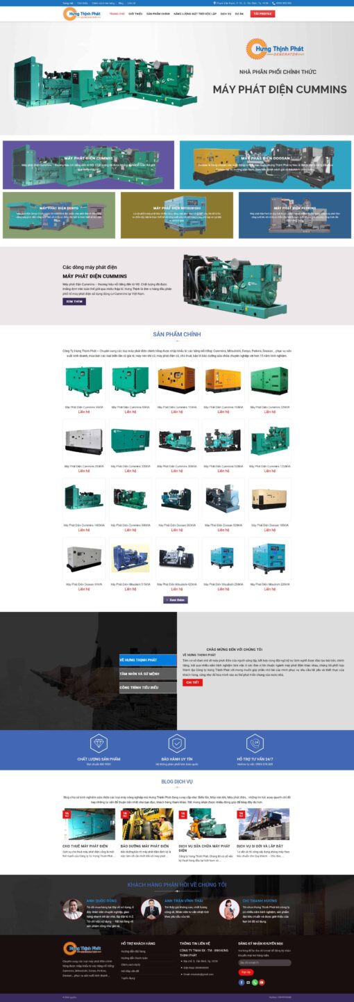 Theme wordpress bán máy phát điện - Theme Wordpress Giá Rẻ - Mua Bán Theme WP Đẹp Chuẩn Seo