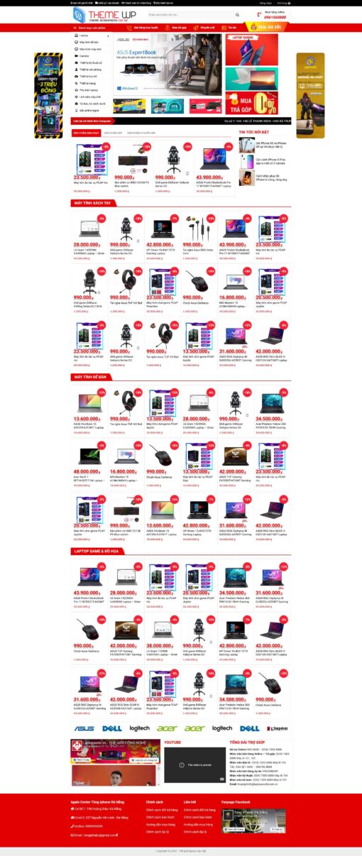 Theme wordpress bán máy tính 2 - Theme Wordpress Giá Rẻ - Mua Bán Theme WP Đẹp Chuẩn Seo