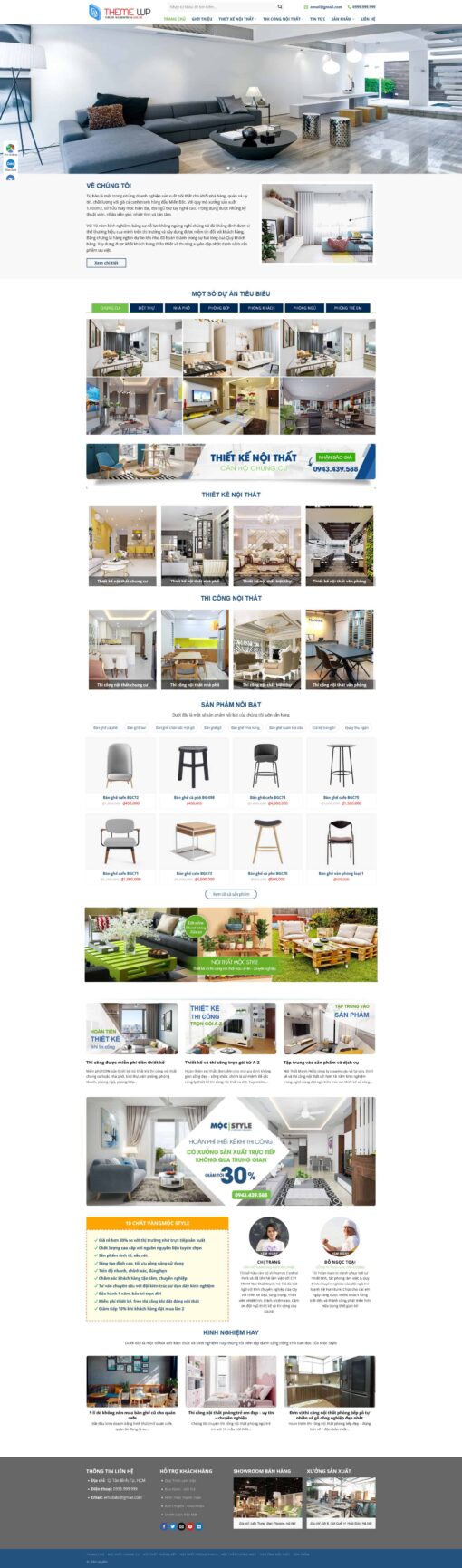 Theme wordpress bán nội thất 22 - Theme Wordpress Giá Rẻ - Mua Bán Theme WP Đẹp Chuẩn Seo