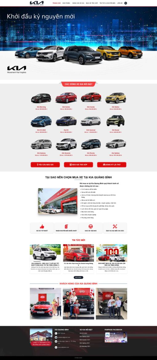 Theme wordpress bán ô tô kia 1 - Theme Wordpress Giá Rẻ - Mua Bán Theme WP Đẹp Chuẩn Seo