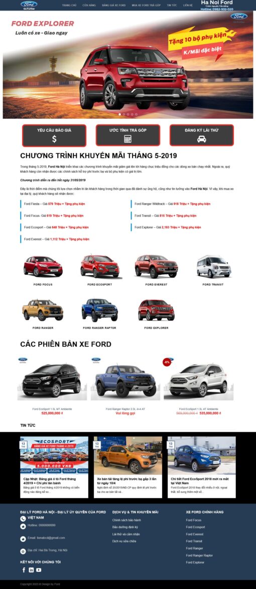 Theme wordpress bán oto ford - Theme Wordpress Giá Rẻ - Mua Bán Theme WP Đẹp Chuẩn Seo