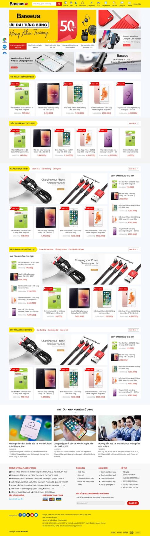 Theme wordpress bán phụ kiện điện thoại - Theme Wordpress Giá Rẻ - Mua Bán Theme WP Đẹp Chuẩn Seo