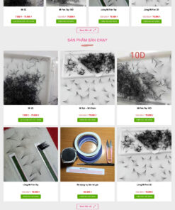Theme wordpress bàn phụ kiện lông my giả - Theme Wordpress Giá Rẻ - Mua Bán Theme WP Đẹp Chuẩn Seo