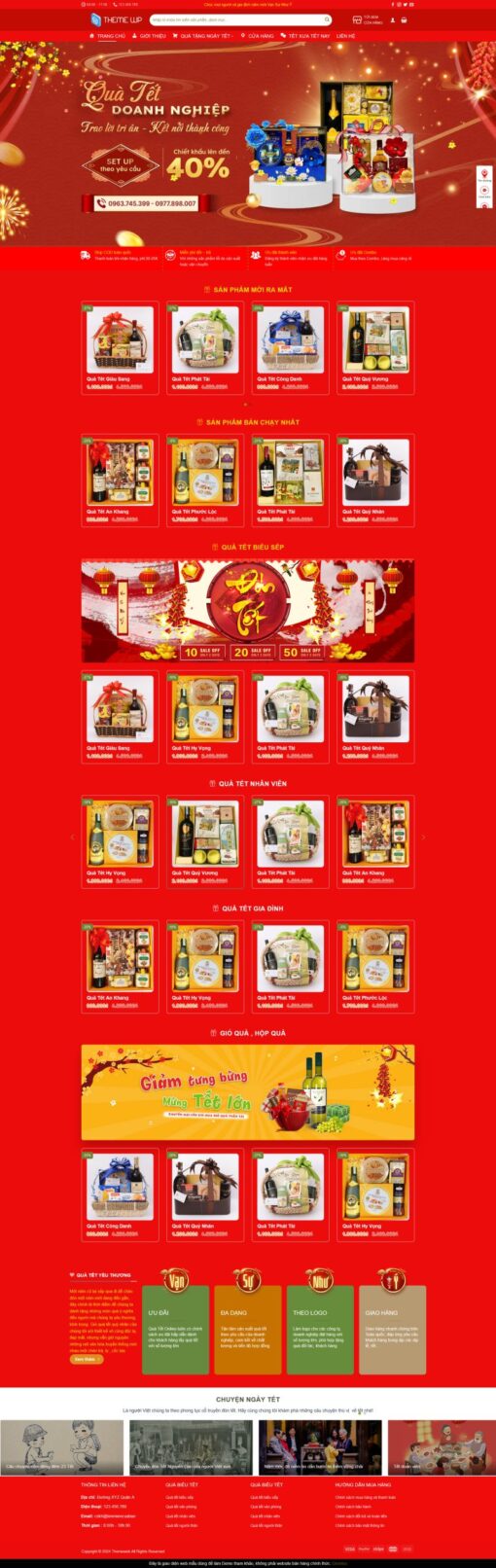 Theme wordpress bán quà tết 2 - Theme Wordpress Giá Rẻ - Mua Bán Theme WP Đẹp Chuẩn Seo