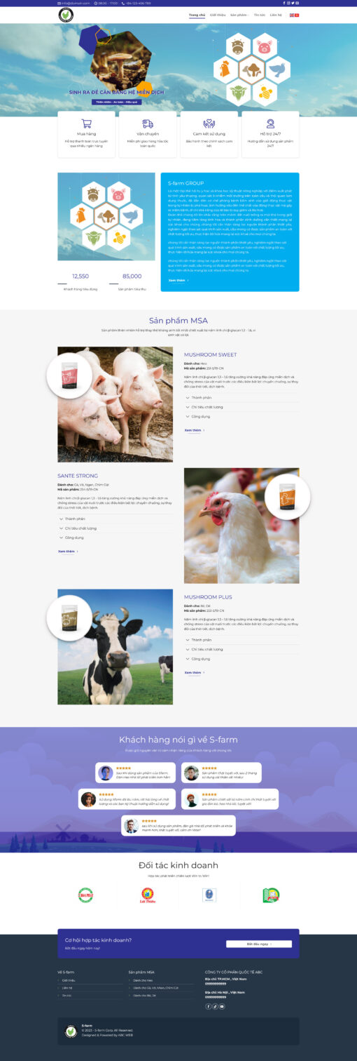 Theme wordpress bán thức ăn chăn nuôi - Theme Wordpress Giá Rẻ - Mua Bán Theme WP Đẹp Chuẩn Seo