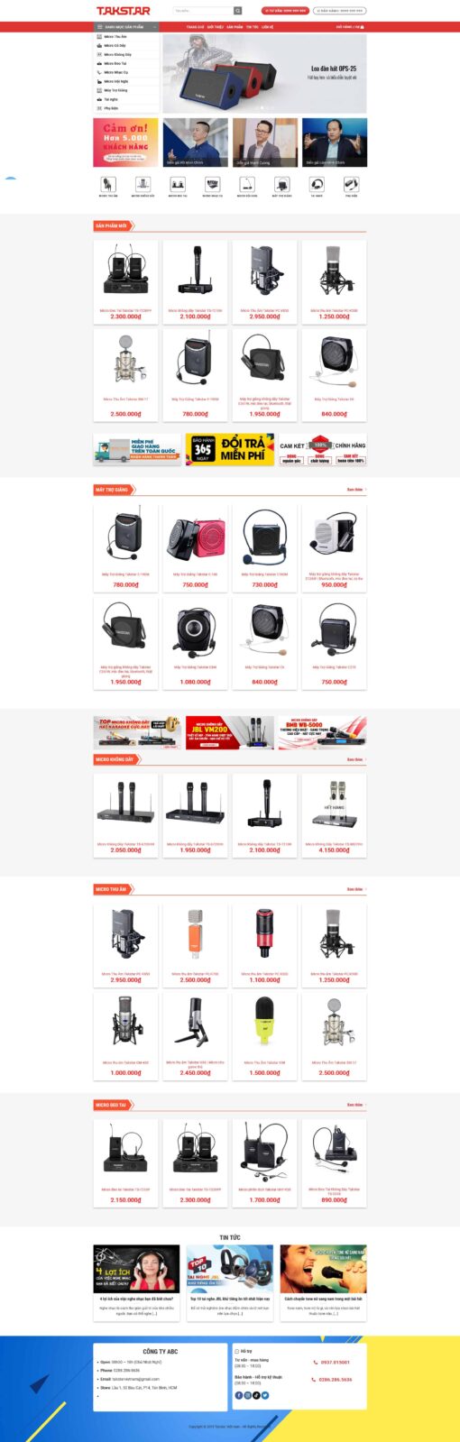 Theme wordpress bàn thiết bị âm thanh - Theme Wordpress Giá Rẻ - Mua Bán Theme WP Đẹp Chuẩn Seo