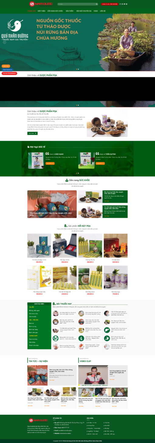 Theme wordpress bán thuốc nam 3 - Theme Wordpress Giá Rẻ - Mua Bán Theme WP Đẹp Chuẩn Seo