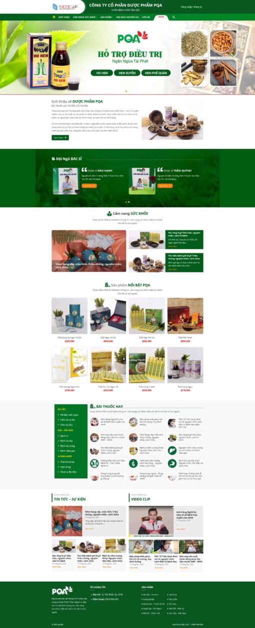 Theme wordpress bán thuốc nam - Theme Wordpress Giá Rẻ - Mua Bán Theme WP Đẹp Chuẩn Seo