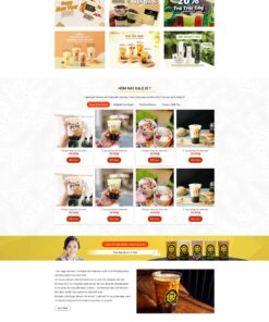 Theme WordPress bán trà sữa - Theme Wordpress Giá Rẻ - Mua Bán Theme WP Đẹp Chuẩn Seo