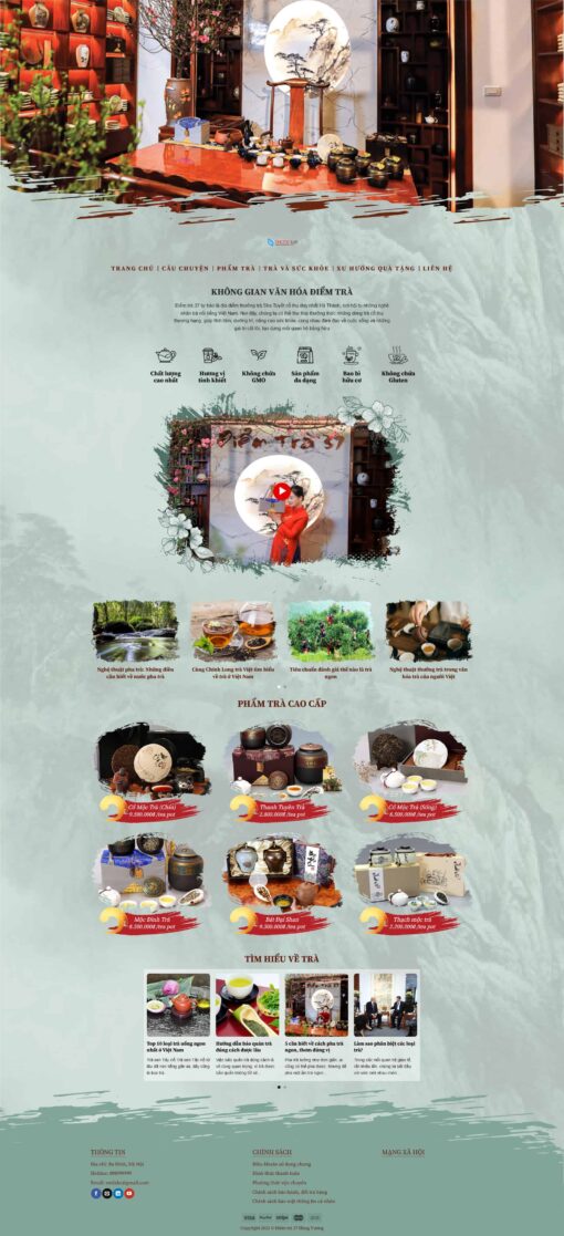 Theme wordpress bán trà - Theme Wordpress Giá Rẻ - Mua Bán Theme WP Đẹp Chuẩn Seo