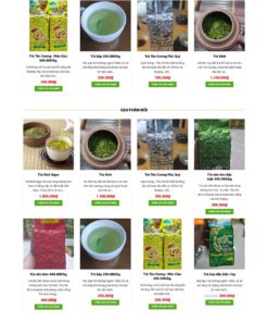 Theme wordpress bán trà xanh 3 - Theme Wordpress Giá Rẻ - Mua Bán Theme WP Đẹp Chuẩn Seo