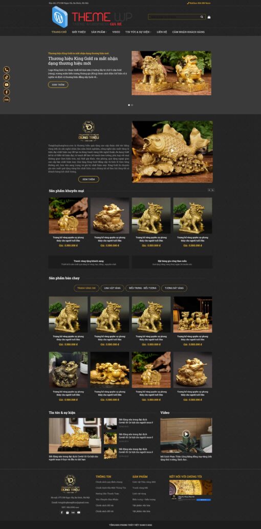 Theme wordpress bán vật phẩm phong thủy 4 - Theme Wordpress Giá Rẻ - Mua Bán Theme WP Đẹp Chuẩn Seo