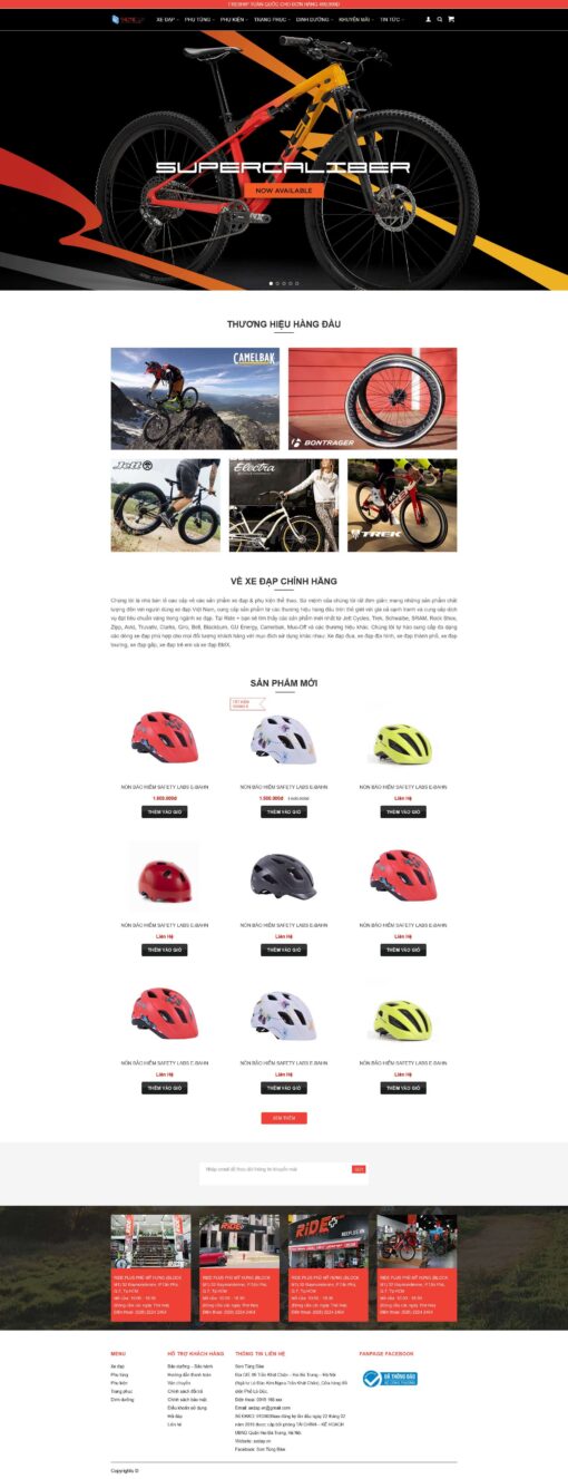 Theme wordpress bán xe đạp 2 - Theme Wordpress Giá Rẻ - Mua Bán Theme WP Đẹp Chuẩn Seo