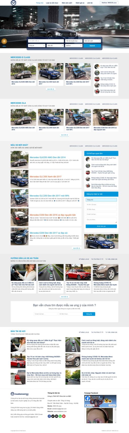 Theme wordpress bán xe mec - Theme Wordpress Giá Rẻ - Mua Bán Theme WP Đẹp Chuẩn Seo