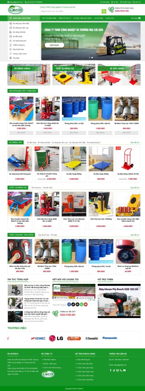 Theme wordpress bán xe nâng - Theme Wordpress Giá Rẻ - Mua Bán Theme WP Đẹp Chuẩn Seo