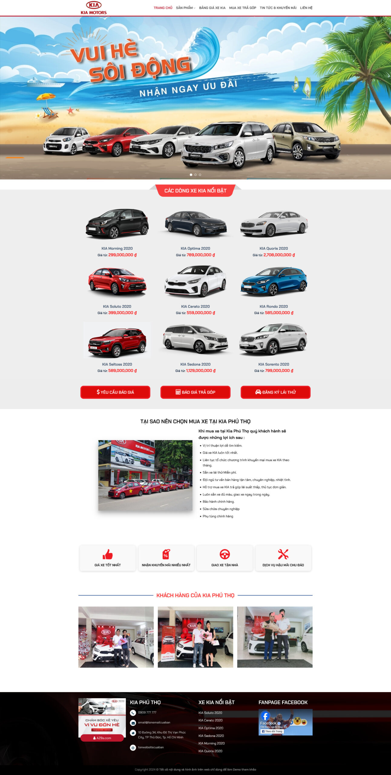 Theme WordPress Bán Xe Ô Tô Kia: Giá Rẻ, Đẹp và Chuẩn SEO - Theme Wordpress Giá Rẻ - Mua Bán Theme WP Đẹp Chuẩn Seo