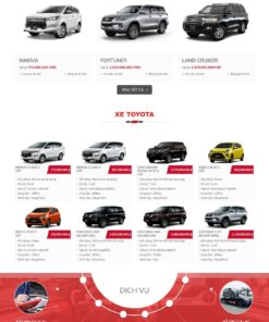 Theme wordpress bán xe toyota 3 - Theme Wordpress Giá Rẻ - Mua Bán Theme WP Đẹp Chuẩn Seo