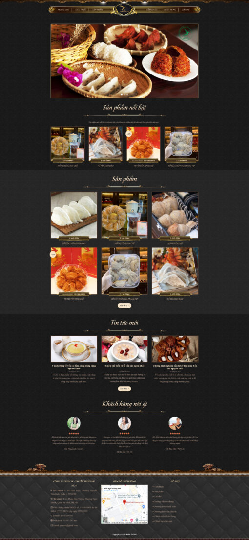 Theme wordpress bán yến sào 01 - Theme Wordpress Giá Rẻ - Mua Bán Theme WP Đẹp Chuẩn Seo