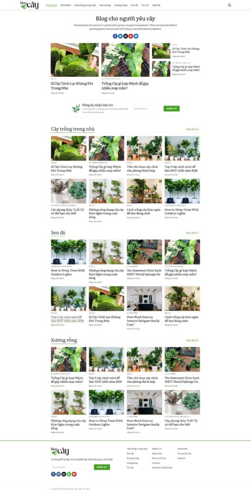 Theme wordpress blog về cây xanh - Theme Wordpress Giá Rẻ - Mua Bán Theme WP Đẹp Chuẩn Seo