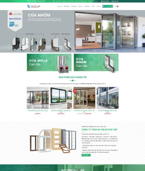 Theme wordpress cửa nhôm kính cửa lùa - Theme Wordpress Giá Rẻ - Mua Bán Theme WP Đẹp Chuẩn Seo