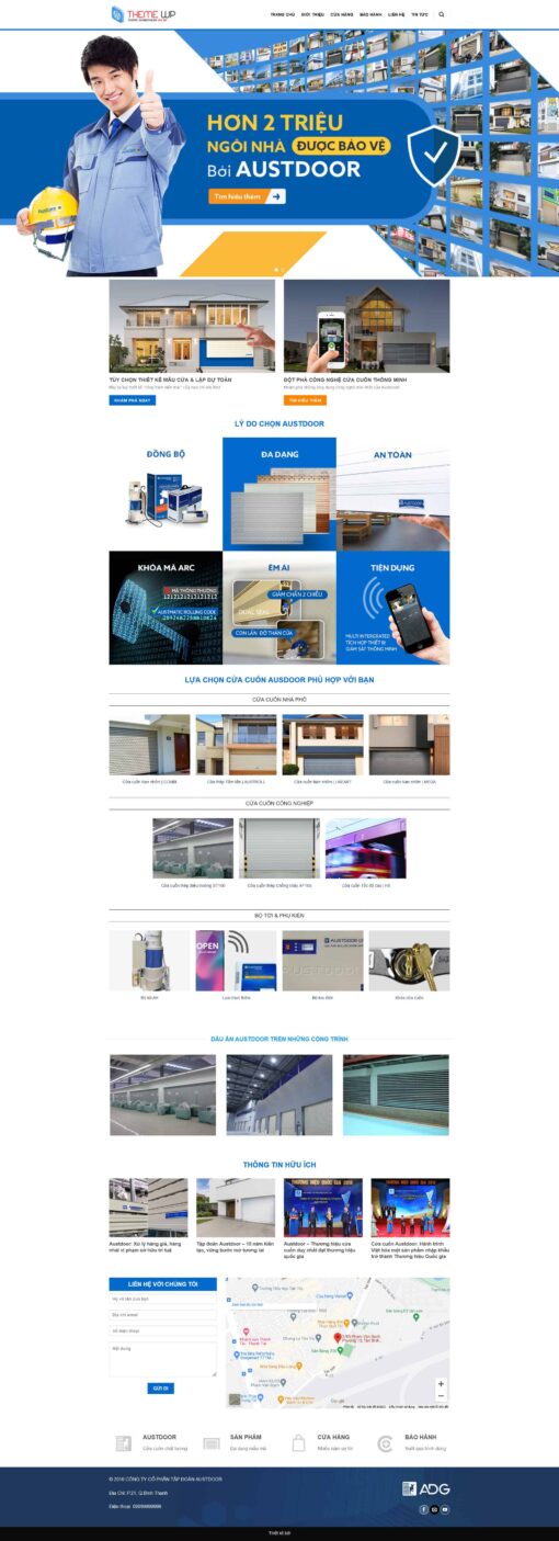Theme wordpress cửa nhôm kính nhập khẩu - Theme Wordpress Giá Rẻ - Mua Bán Theme WP Đẹp Chuẩn Seo