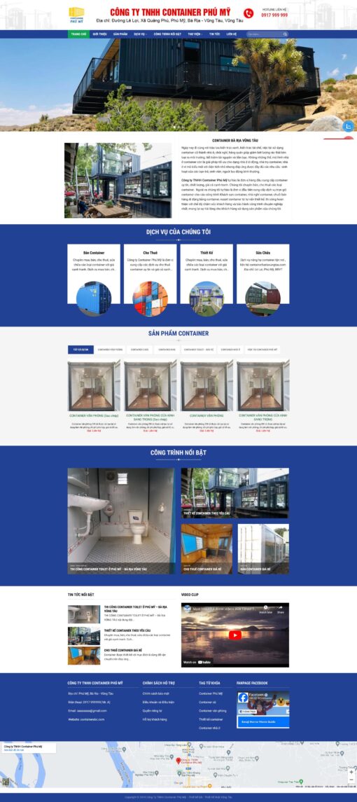 Theme wordpress công ty bán container - Theme Wordpress Giá Rẻ - Mua Bán Theme WP Đẹp Chuẩn Seo