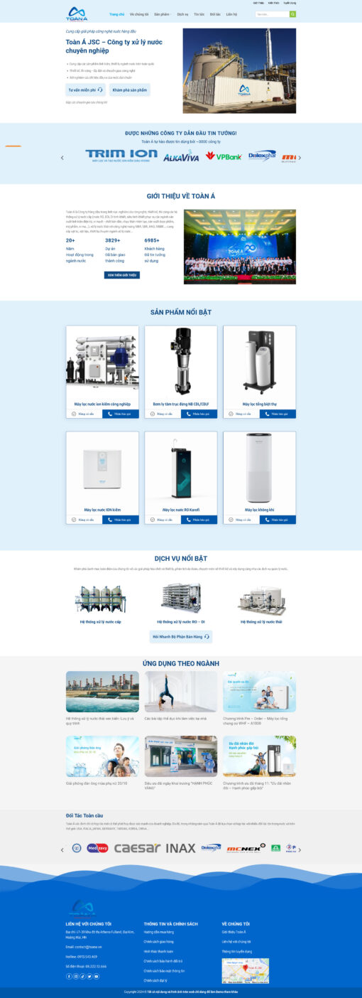 Theme wordpress công ty bán máy lọc nước - Theme Wordpress Giá Rẻ - Mua Bán Theme WP Đẹp Chuẩn Seo