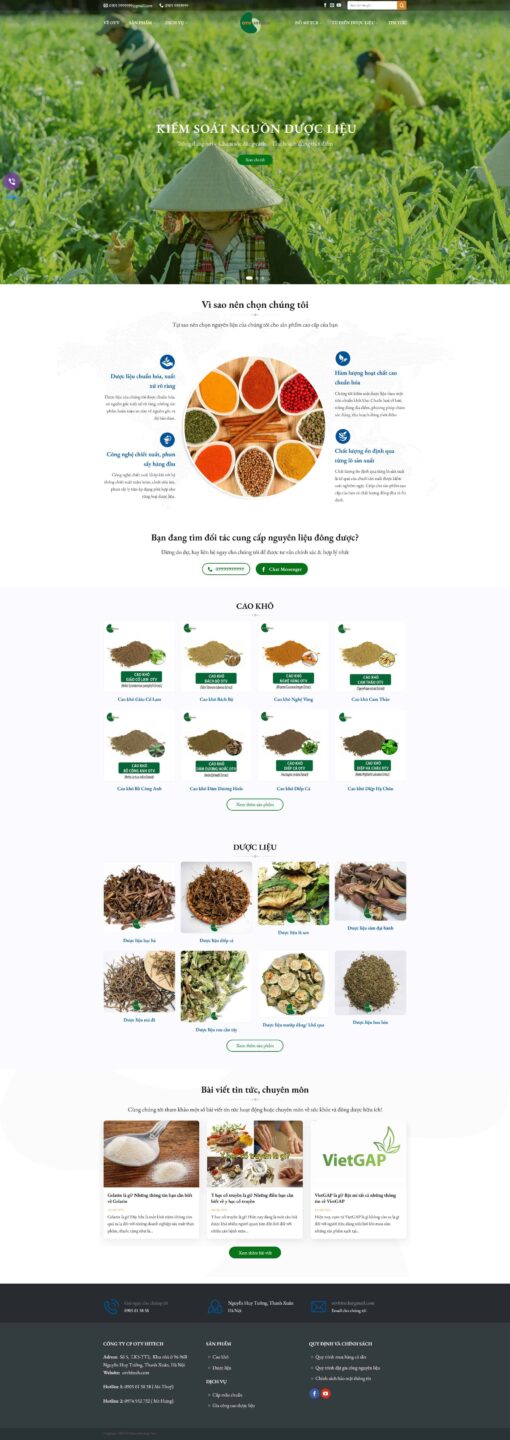 Theme wordpress công ty dược liệu dược phẩm - Theme Wordpress Giá Rẻ - Mua Bán Theme WP Đẹp Chuẩn Seo