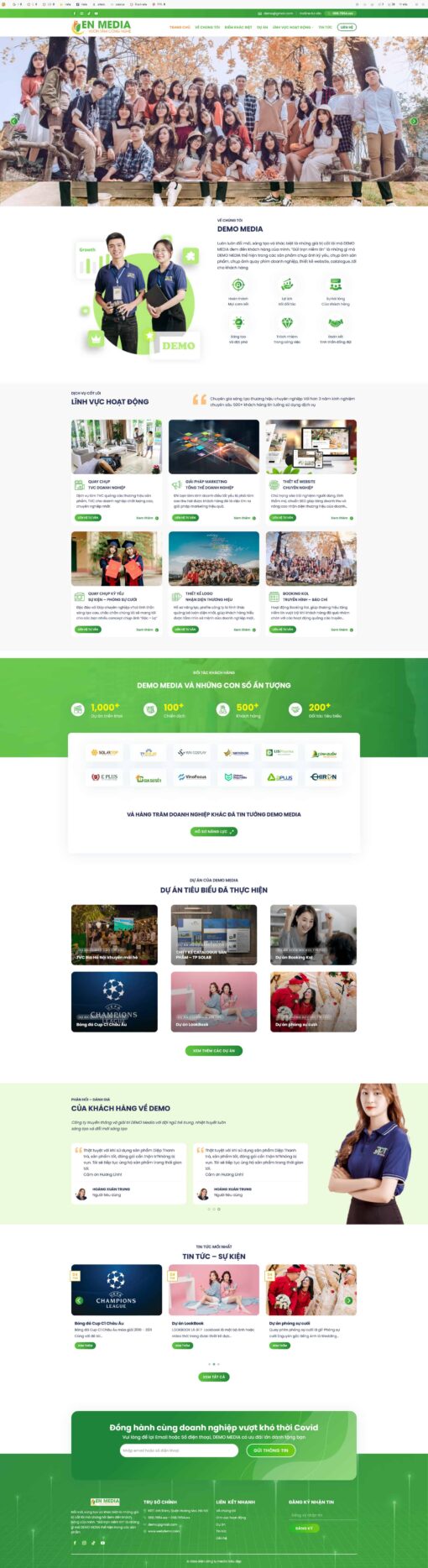 Theme WordPress Công ty Marketing 2 - Theme Wordpress Giá Rẻ - Mua Bán Theme WP Đẹp Chuẩn Seo